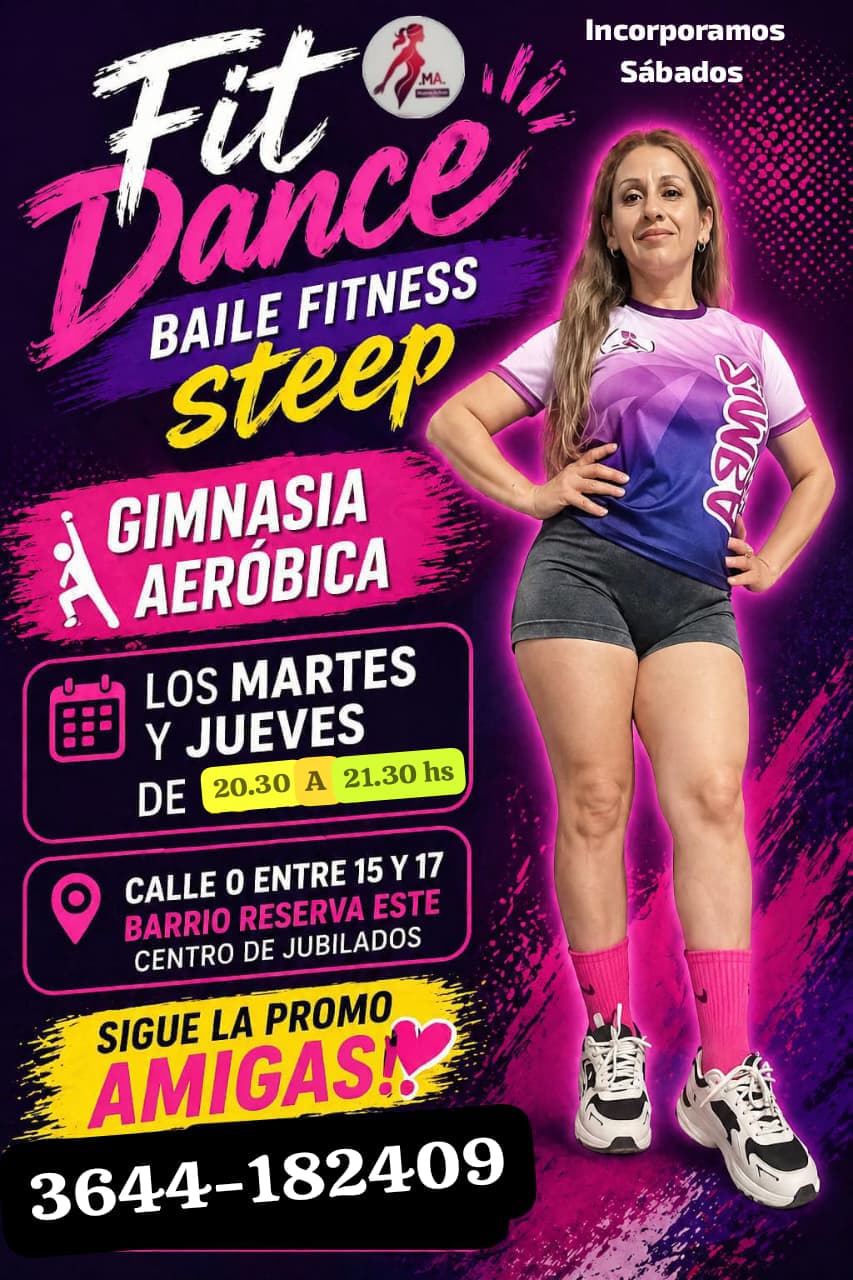 Fit Dance Baile Fitness Step