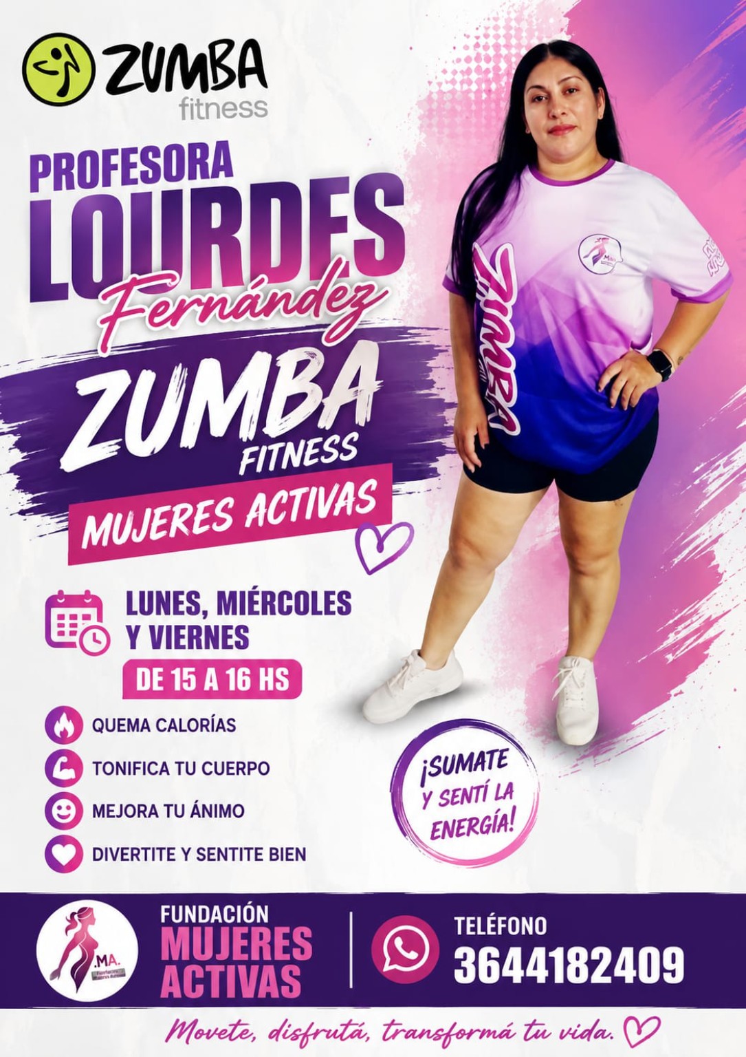 Zumba Fitness Lourdes Fernández