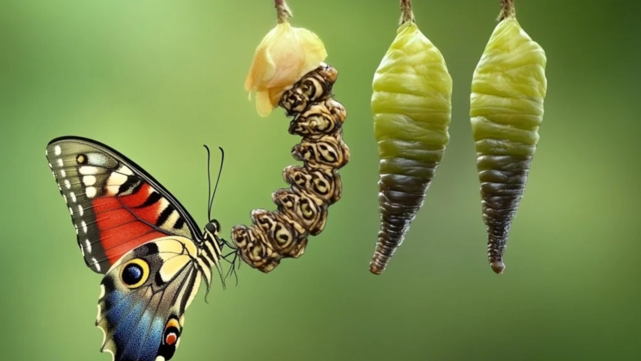 Gusano Con Mente de Mariposa