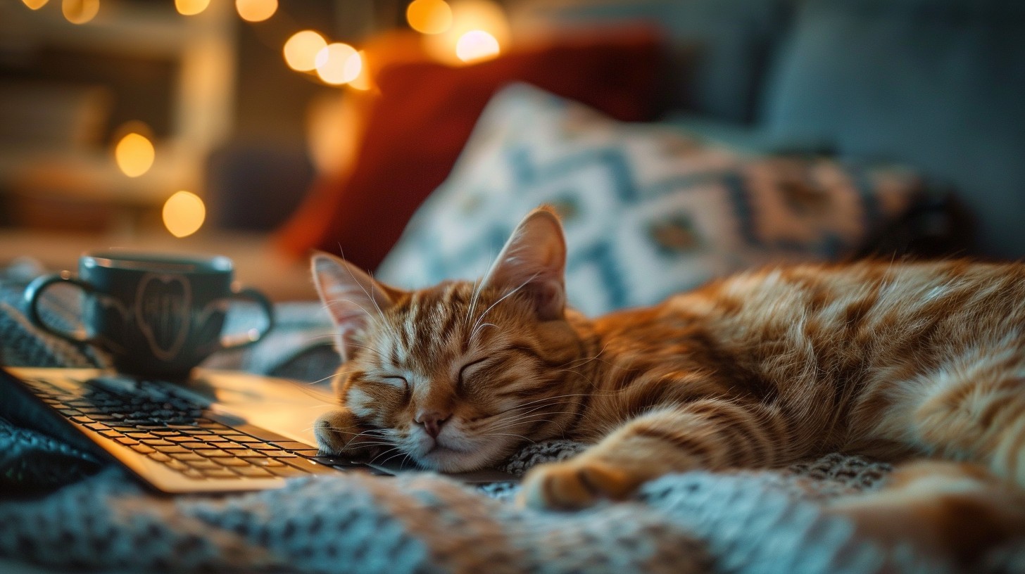 🌙 ¿Dormir con un Gato Puede Ayudarte a Dormir Mejor?