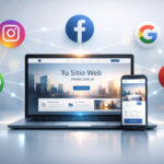 Landing Web - Página Web - Redes Sociales